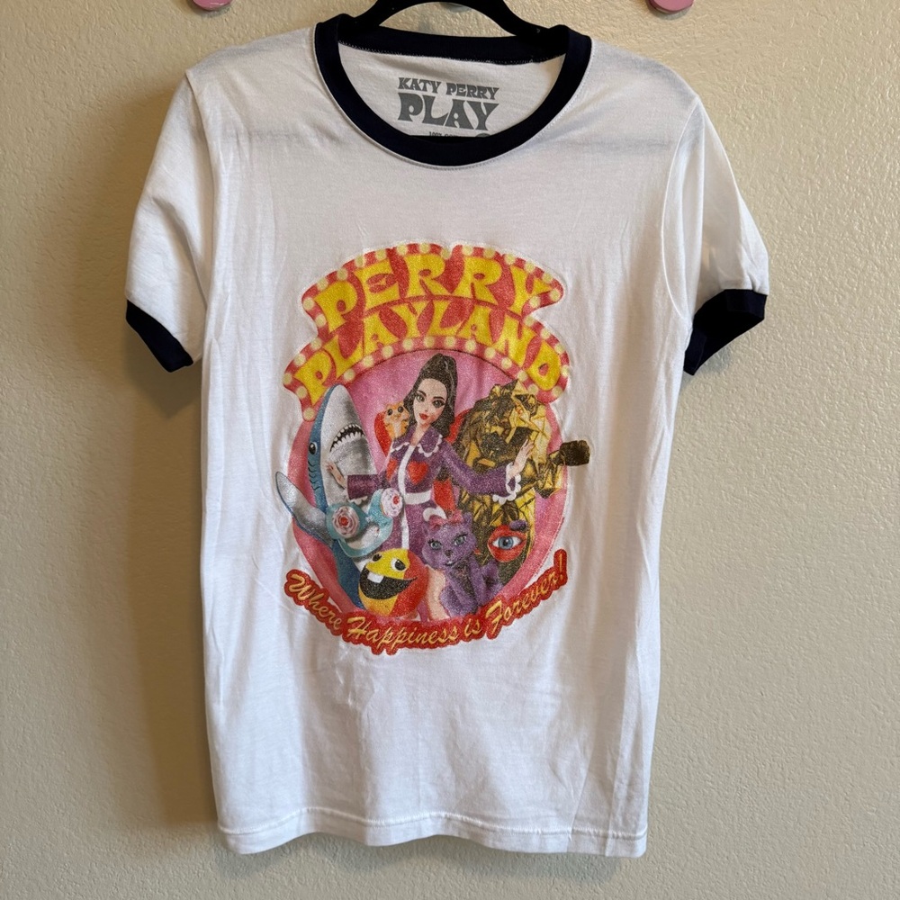 Katy Perry Collections Play White Top Size S
